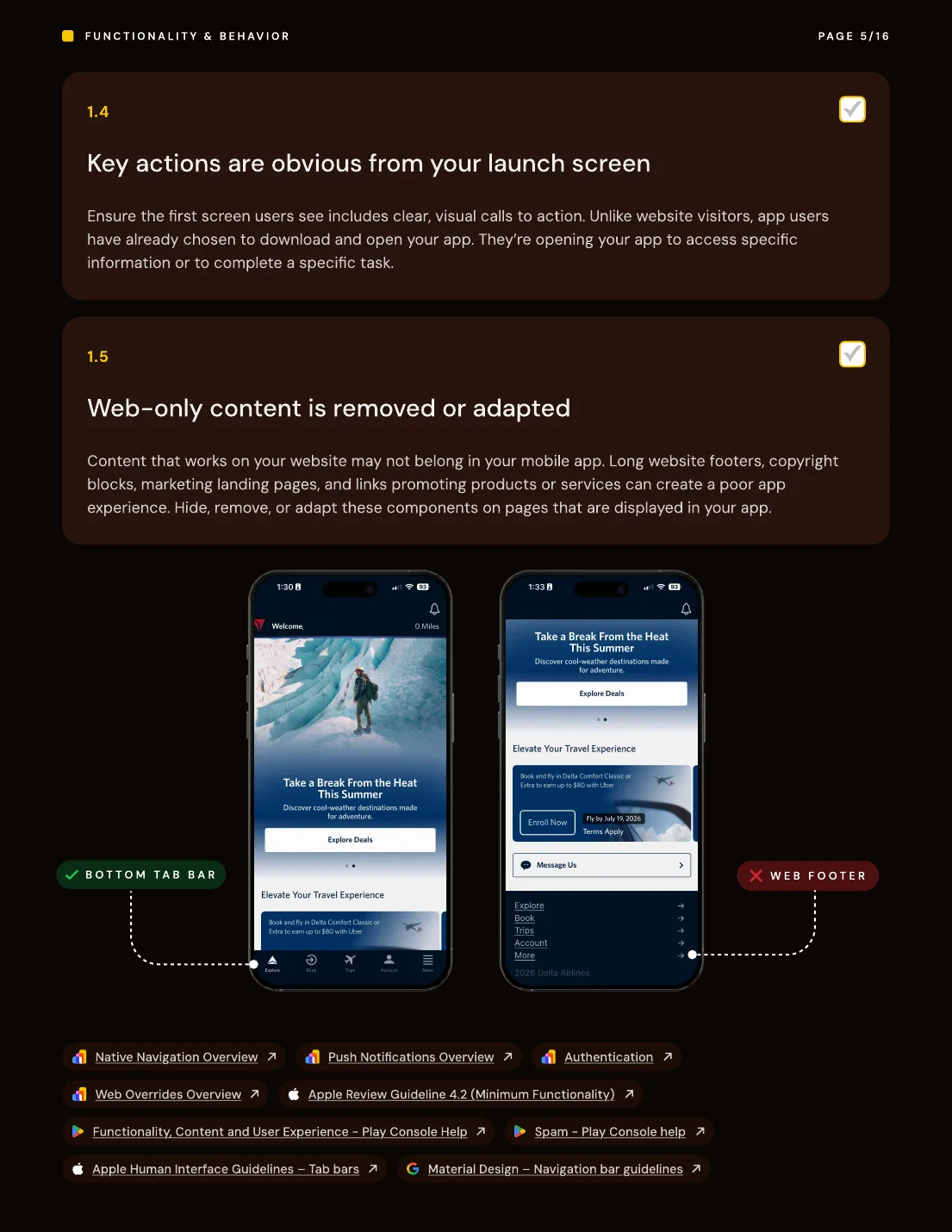 App store publishing checklist preview page 5